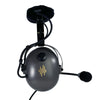 PA-12.8S Aviation Headset - Dual GA Plugs (Mono/Stereo)