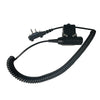 Pilot PA50HA16 Helicopter Headset Adaptor Coiled Cord for Icom IC-A16 with Nexus TJS102 (U94A/U) PTT switch