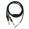 Pilot HSL-S Replacement Aviation Headset Main Lead – Mono/Stereo switched