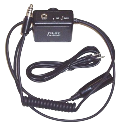 Pilot PA-86AH Amplified Helicopter Cellphone Interface